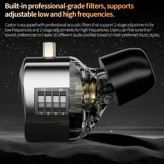 KZ Castor Improved Bass®