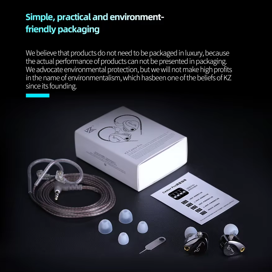 KZ CASTOR Pro Improved Bass ®