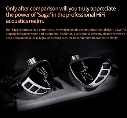 KZ SAGA Improved Bass®