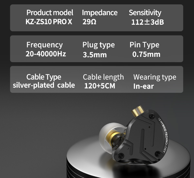 KZ ZS10 Pro X ®